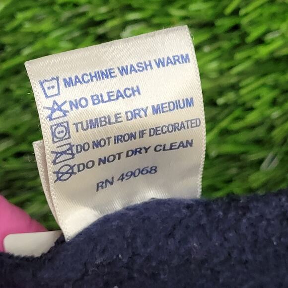 Vintage Lourdes Athletics Sweatshirt Women Medium 19x22 Crop - Picture 8 of 13